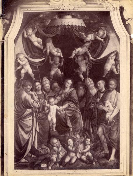 Dipinto - Madonna delle Grazie - Bernardino Lanino - Vercelli - Chiesa di S. Paolo