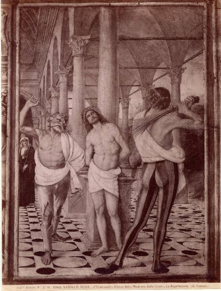 Dipinto - La flagellazione - Gaudenzio Ferrari - Varallo Sesia - Chiesa della Madonna delle Grazie