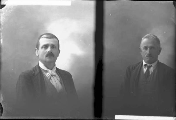 Uomo - ritratto - mezzo busto [committenza Maggi Francesco - S. Gaudenzio] [a destra]
Uomo - ritratto - mezzo busto [committenza Malaspina Giovanni - Silvano Pietra] [a sinistra]