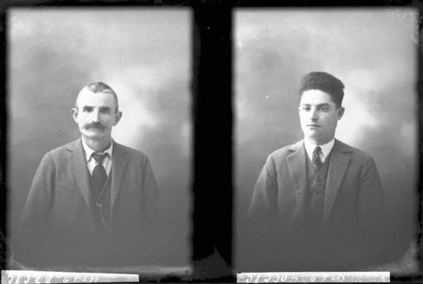 Uomo - ritratto - mezzo busto [committenza Cavallotti Carlo - Casteggio] [a destra]
Uomo - ritratto - mezzo busto [committenza Cavallotti Luigi - Casteggio ] [a sinistra]