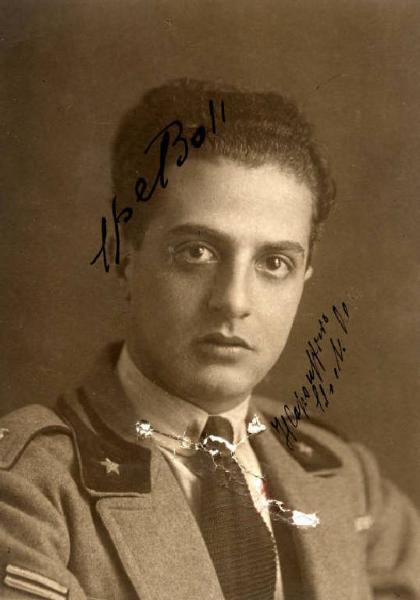 Giuseppe Bottai - Ritratto in divisa da ufficiale