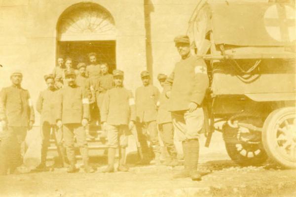 Giuseppe Bottai - Vita militare - Soggiorno in Ospedale militare