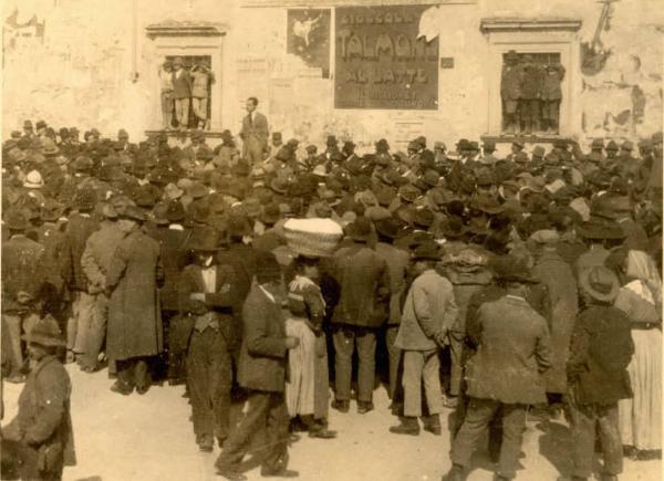 Giuseppe Bottai - Comizio ad Alatri