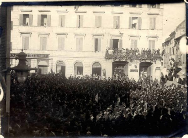 Marcia su Roma - Raduno a Tivoli - Messa pubblica