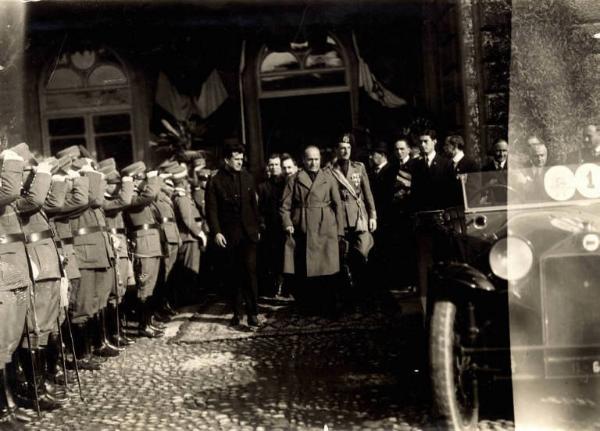 Celebrazione per l'anniversario della Marcia su Roma a Bologna