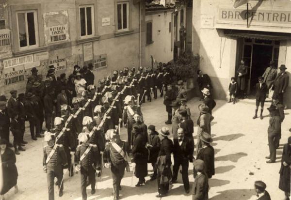 Corteo di guardie della Repubblica di San Marino