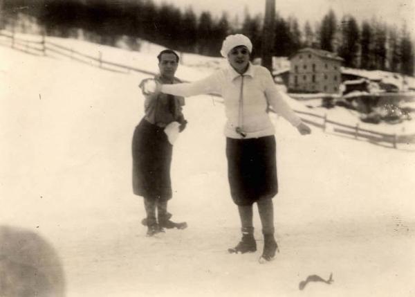 Giuseppe Bottai - Soggiorno a Cortina d'Ampezzo