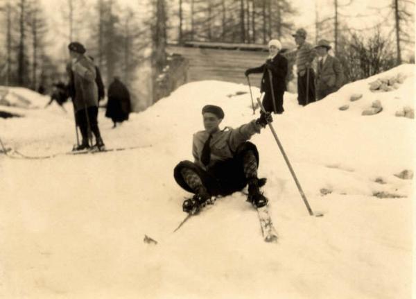 Giuseppe Bottai - Soggiorno a Cortina d'Ampezzo