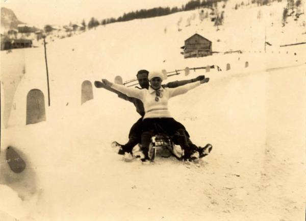 Giuseppe Bottai - Soggiorno a Cortina d'Ampezzo