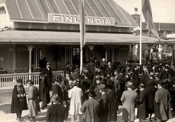 Giuseppe Bottai - Visita alla Fiera di Milano