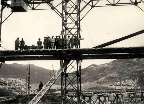 Giuseppe Bottai - Inaugurazione del bacino idroelettrico in Val Formazza