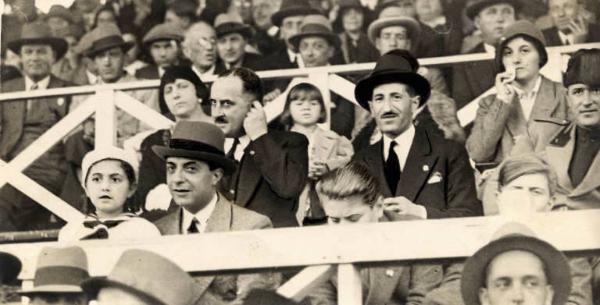 Giuseppe Bottai - Partita di calcio allo stadio di Roma