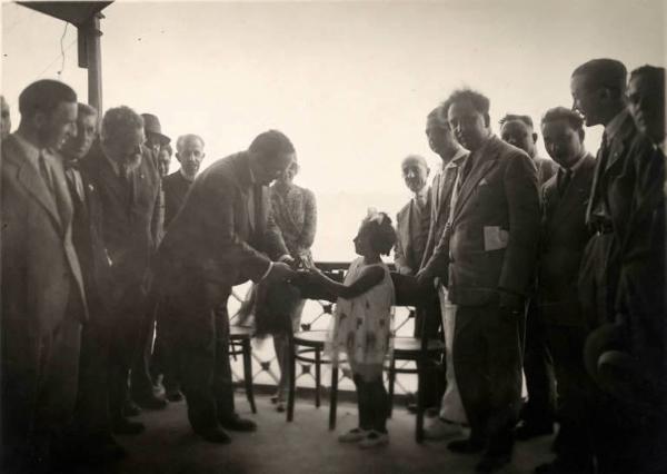 Giuseppe Bottai - Visita alla Federazione italiana Tiro a volo di Formia