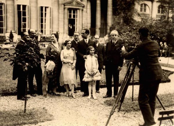 Giuseppe Bottai - Viaggio a Parigi - Visita all'Ambasciatore d'Italia a Parigi