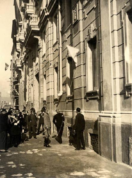 Giuseppe Bottai - Visita a Napoli