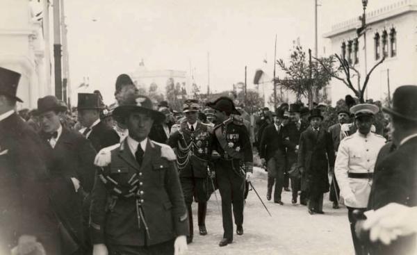 Giuseppe Bottai - Viaggio in Libia - Inaugurazione della Fiera di Tripoli