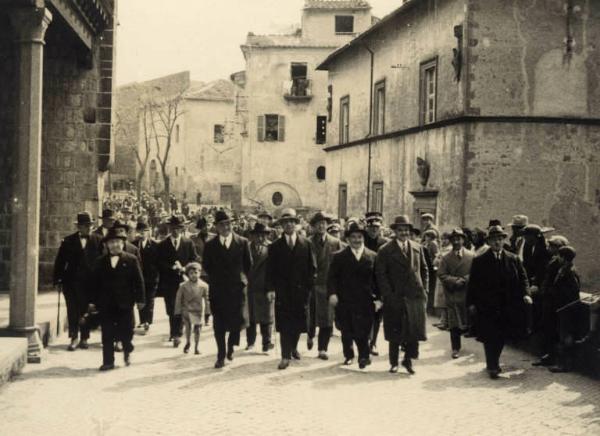 Giuseppe Bottai - Visita a Firenze