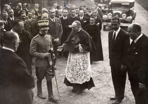 Giuseppe Bottai - Visita al Sanatorio di Vialba