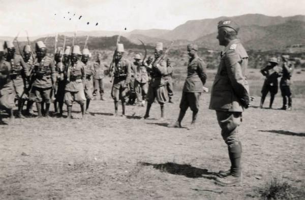 Giuseppe Bottai - Campagna di Etiopia - Danza degli ascari