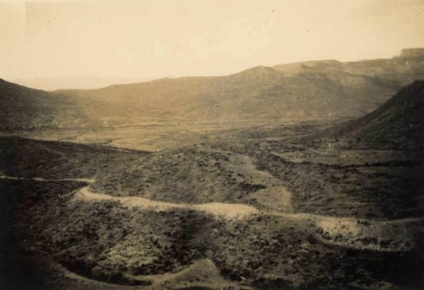 Campagna di Etiopia - Veduta di zona montuosa