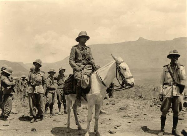 Giuseppe Bottai - Campagna di Etiopia - Vita militare