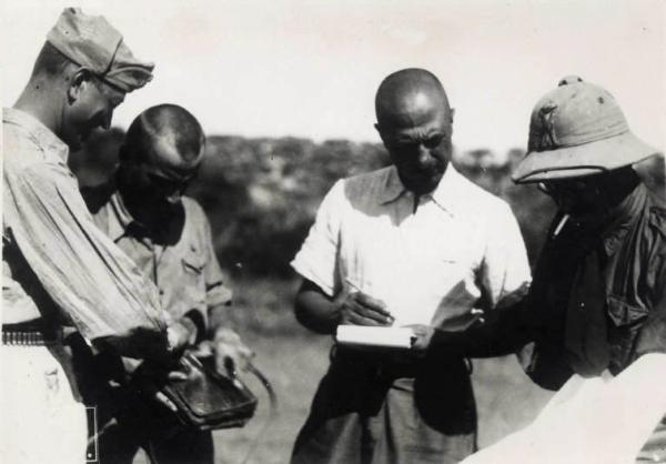 Giuseppe Bottai - Campagna di Etiopia - Vita militare