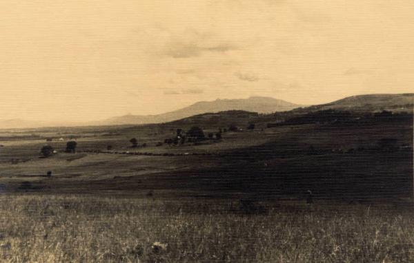 Campagna di Etiopia - Veduta panoramica di paesaggio