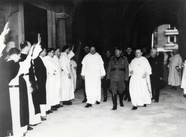 Giuseppe Bottai - Inaugurazione dei restauri di Santa Sabina