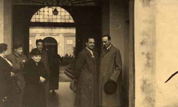 Giuseppe Bottai - Visita a Barga