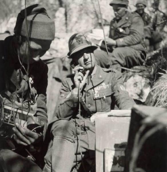 Giuseppe Bottai - Guerra d'Albania - Fronte greco - Accampamento sul monte Scendèli