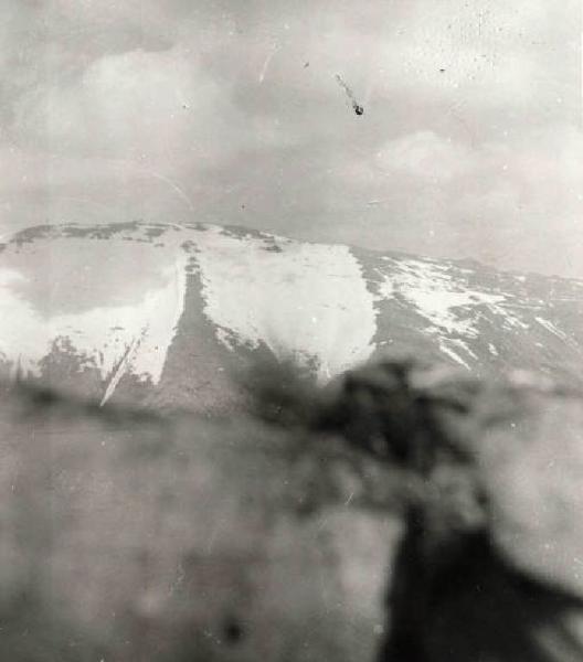 Guerra d'Albania - Fronte greco - Postazione della Divisione Julia sul monte Scendèli