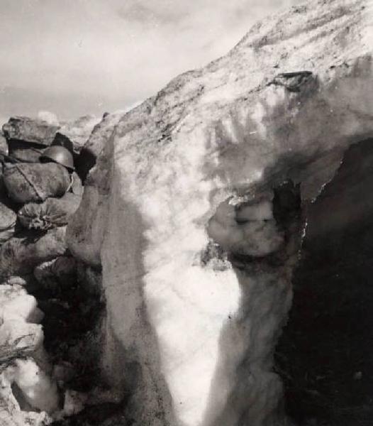 Guerra d'Albania - Fronte greco - Postazione della Divisione Julia sul monte Scendèli