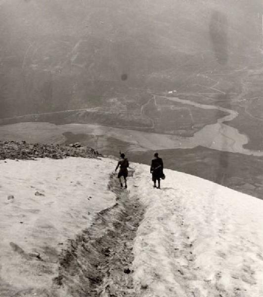 Guerra d'Albania - Fronte greco - Postazione della Divisione Julia sul monte Scendèli