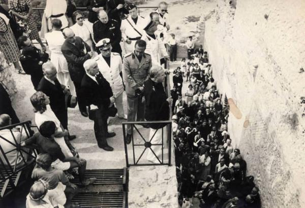 Giuseppe Bottai - Visita ai siti archeologici dell'isola di Capri