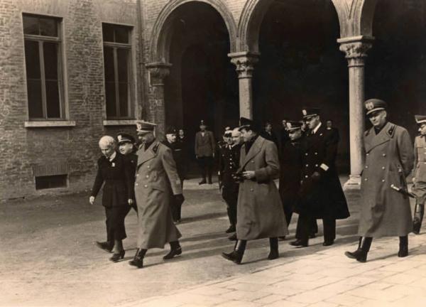 Giuseppe Bottai - Visita all'Università di Ferrara