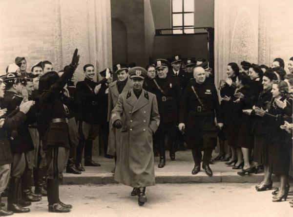 Giuseppe Bottai - Visita all'Università di Ferrara