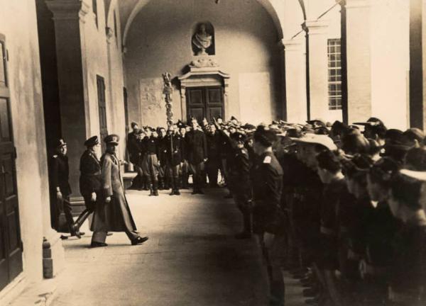 Giuseppe Bottai - Visita all'Università di Ferrara