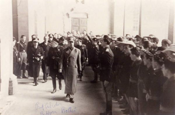 Giuseppe Bottai - Visita all'Università di Ferrara