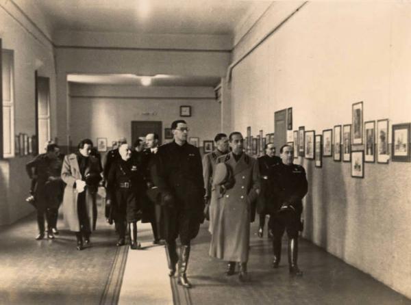 Giuseppe Bottai - Visita a un istituto scolastico