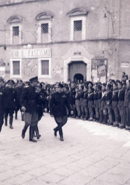 Giuseppe Bottai - Visita a Lucera