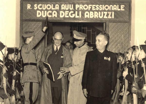 Giuseppe Bottai - Visita agli Stabilimenti Solvay & Co.