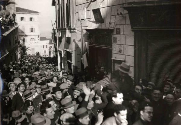 Giuseppe Bottai - Manifestazione pubblica