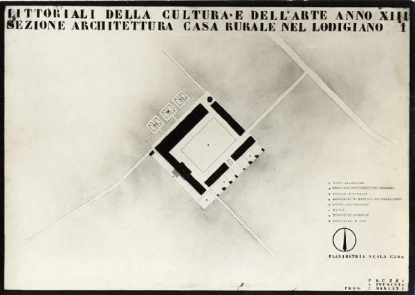 V Triennale - Mostra internazionale di architettura moderna - I° galleria dell'Italia - Progetti di edifici tipici