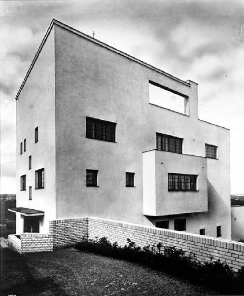 V Triennale - Mostra internazionale di architettura moderna - Galleria delle mostre personali - Casa Muller a Praga di Adolf Loos