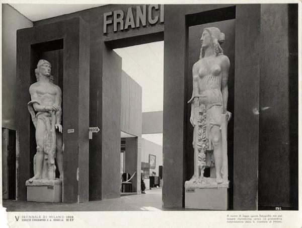 V Triennale - Arti decorative e industriali - Mostre estere - Francia