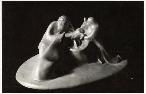 V Triennale - Arti decorative e industriali - Sala dell'E.N.A.P.I. - Ceramica - "Presepio" in ceramica di Francesco Di Cocco