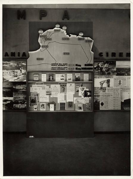 V Triennale - Mostre nel parco - Padiglione della stampa - Stampa italiana contemporanea - Sezione della Stampa coloniale