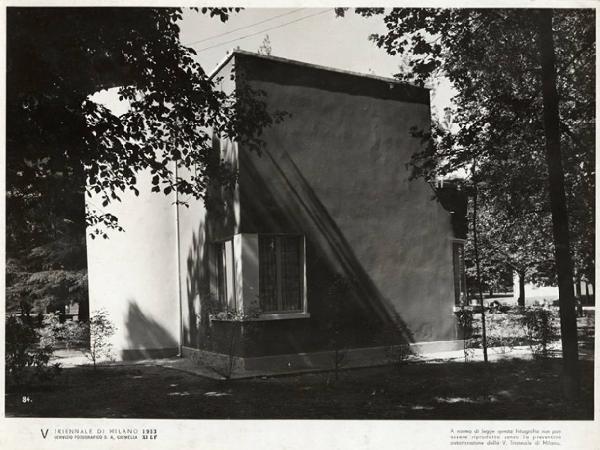 V Triennale - Mostra dell'abitazione - Casa minima di Alessandro Cairoli, G.B. Varisco e Osvaldo Borsani