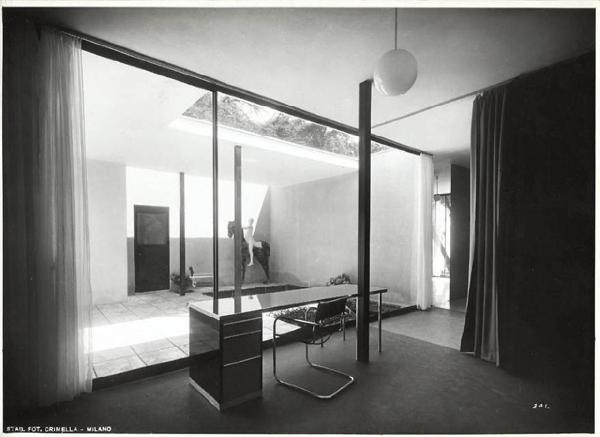 V Triennale - Mostra dell'abitazione - Villa studio per un artista di Luigi Figini e Gino Pollini
