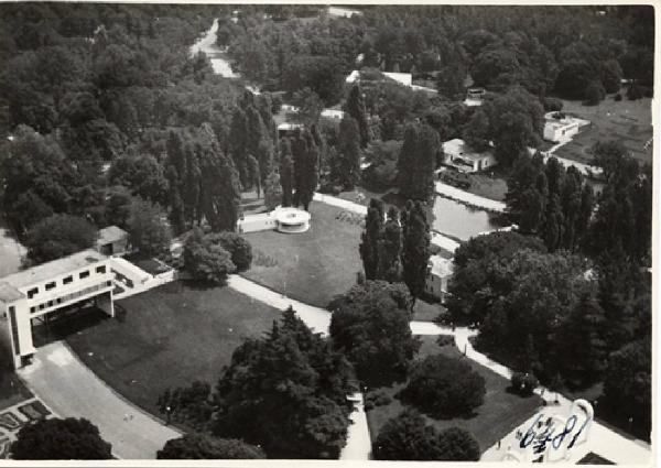 V Triennale - Parco Sempione - Veduta panoramica dalla Torre Littoria